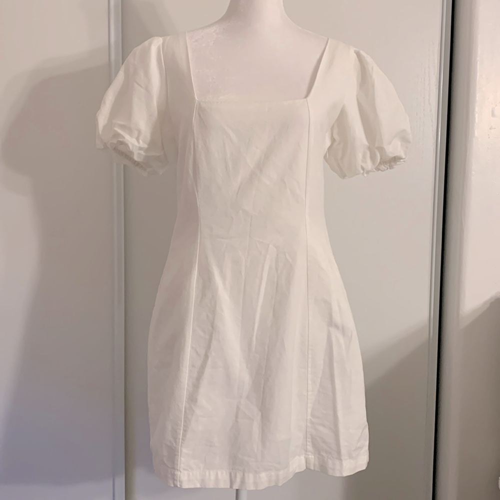 Alter’d State Bridal Mini Dress- White